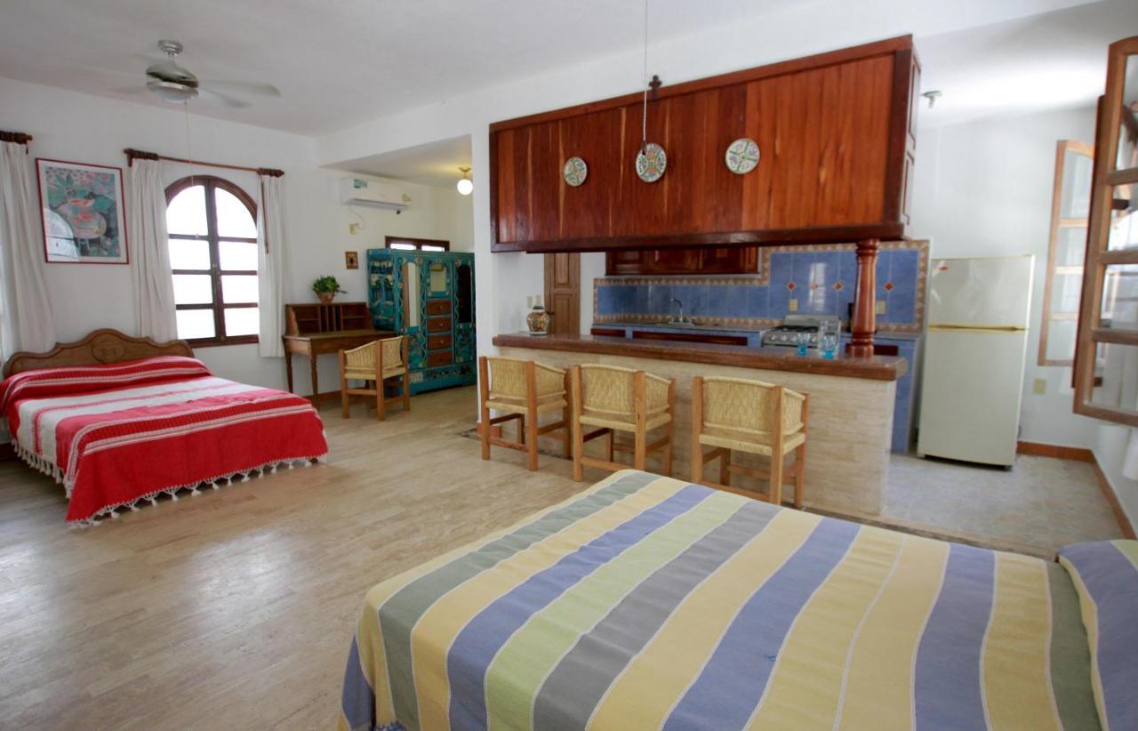 Tabachin Del Puerto Hostel Brisas de Zicatela Buitenkant foto