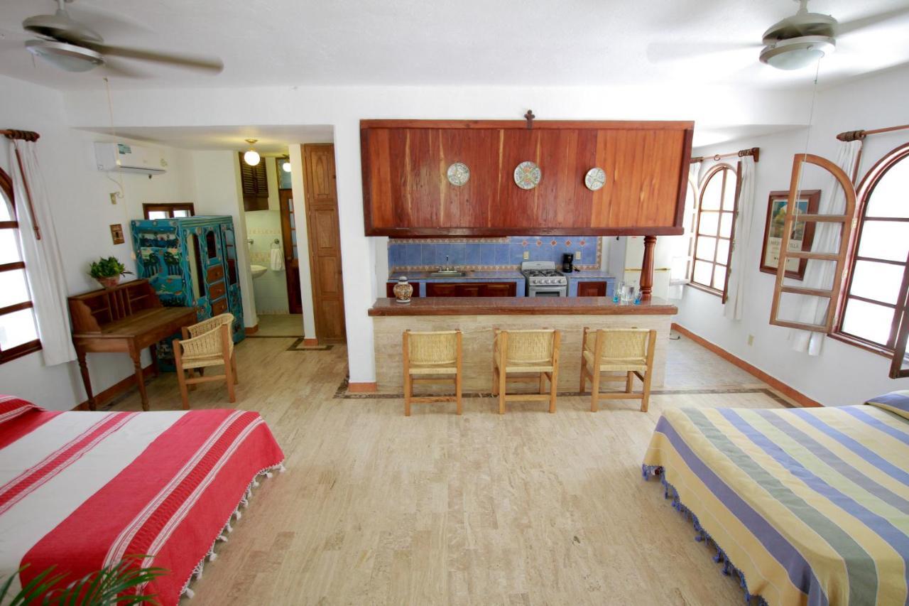 Tabachin Del Puerto Hostel Brisas de Zicatela Buitenkant foto